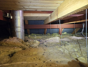 Zateplení stropu rodinného domu pomocí foukané izolace